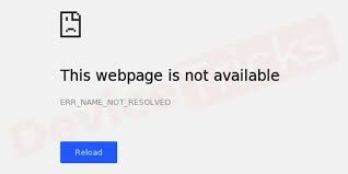 Check spelling or type a new query. How To Fix Err Name Not Resolved Error In Chrome Device Tricks