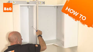how to fit kitchen units part 1
