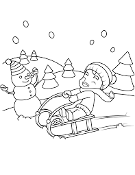 Each printable highlights a word that starts. Free Printable Winter Coloring Pages For Kids