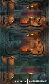 Animated Dungeon Maps Is Creating Animated Maps For D D And Other Tabletop Games Patreon Dungeon Maps Fantasy Map Fantasy World Map