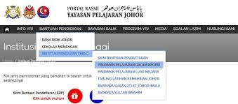 Yayasan pelajaran johor, johor bahru. Pinjaman Pelajaran Ypj 2021 Cara Mohon Pinjaman Ypj 2021 Keptennews Com