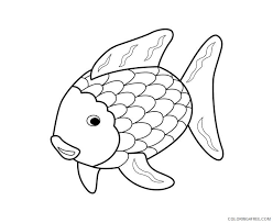 Check spelling or type a new query. Rainbow Fish Coloring Pages For Kids Coloring4free Coloring4free Com