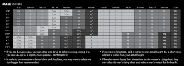 19 Explicit Orca Tri Suit Size Chart