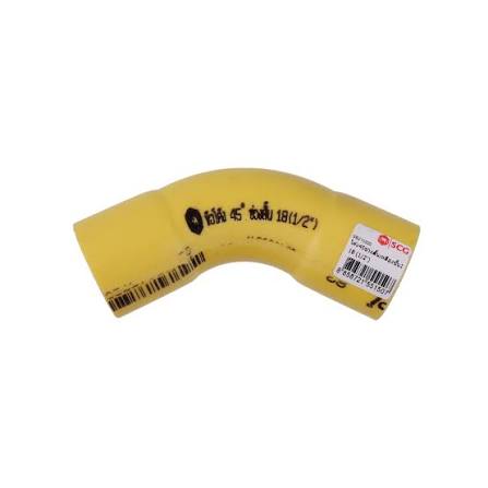ข้อโค้ง 45 องศา ร้อยสาย PVC (18) 1/2