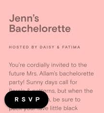 Create stunning bachelorette party invitations. Bachelorette Party Invitations Send Online Instantly Rsvp Tracking