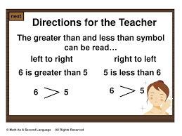 Greater than sign less than sign. Comparing Numbers Reading The Signs From Left To Right Ppt Download