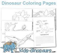 Printable coloring and activity pages are one way to keep the kids happy (or at least occupie. Free Dinosaur Coloring Pages For Kids