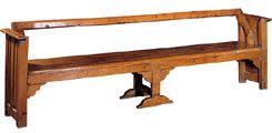 Banc Tournis Gothique Collection Particuliere Mobilier Mobilier Medieval Oeuvre D Art