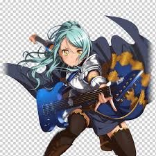Haruka kudo) on guitar, ako udagawa. Bang Dream Girls Band Party Anime World Wide Web Roselia Bang Dream Fictional Character String Instrument Action Figure Png Klipartz