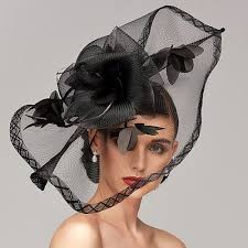 Feather Net Kentucky Derby Hat Fascinators Headpiece With Feather Floral Flower 1pc Wedding Special Occasi Derby Hats Kentucky Derby Hat Fascinator