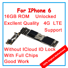 100% of all delivered products will be tested before shipping and we. 100 Unlocked Original Motherboard For Iphone 6 4g Lte 16gb Mainboard With Full Chips Ios Logic Board Without Icloud Id Lock Buy At The Price Of 52 63 In Aliexpress Com Imall Com