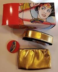mac wonder woman makeup bag with belt