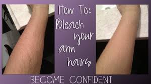 Bleaching facial and body hair. How To Bleach Your Arm Hairs Youtube