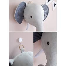 Check spelling or type a new query. 3d Plush Animal Heads Elephant Bear Deer Wall Decor For Children Christmas Birthday Stuffed Plush Toy Alexnld Com