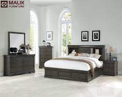 Make your house as much beautiful looking as you can by putting up some delicate and royal looking furniture in it. Malik Furniture Bed Set 386