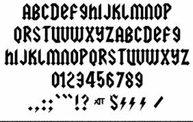 Ac Dc Font Lettering Fonts Acdc Font Typography Fonts