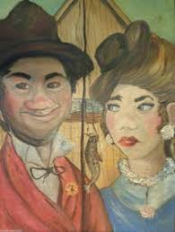 Edith Longstreet Wood (pennsylvania, 1885 1967), "addingham"., Oil On  Canvas, 16" X 14". Framed 20"