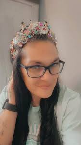 Lady Krewe of Illusions sparkly color scheme