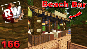 Iron bars can be mined using any pickaxe. Tiki Strand Bar In Minecraft Bauen Rw Freizeitpark 166 Youtube