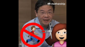 A member of the governing people's action party (pap). Minister Lawrence Wong My Hair Was Cut By My Wife At Home Youtube