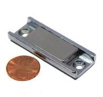 95 LB Pull Channel Magnet 2x3/4x1/4" | Neodymium Pot Magnet
