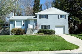 The main requirement for this house in matsuyama was for a place to watch the city's. Blue Brick Single Family House Home Suburban Maryland Stock Photo Picture And Royalty Free Image Image 11379705