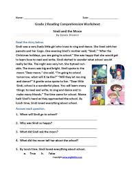 Reading comprehension worksheets and online activities. Reading Comprehension Worksheets Grade 2 Template Library