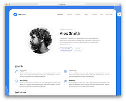 Background image is a complementary part of a website. 25 Top Resume Website Templates For Online Cvs 2020 Colorlib