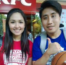 Apple David's Favorite Player is from Ginebra: The Courtside Reporter is a  True Blooded Ginebra Fan!