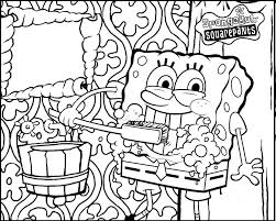 Spongebob Brushing Teeth Coloring Pages For Kids Gjm Printable Spongebob Squarepants Color Coloring Pictures For Kids Spongebob Coloring Cute Coloring Pages