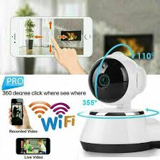 720p Hd Wireless Wifi Ip Cctv Camera Smart Home Security Night Vision Indoor Security Camera With Images Smart Home Security Security Cameras For Home Ip Camera System