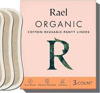 Amazon.com: Rael Reusable Panty Liners Menstrual, Organic ...