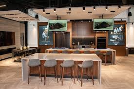 The luxuries of modern bathroom designs can transform the bathroom from a small, cramped space. Dacor Opens New Chicago Showroom Kitchen Bath Design News