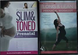 prenatal workout dvd lot barre