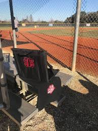 Monogrammed Stadium Chair Personalized Gift For Baseball Mom Baseball Mom Gift Stadium Seat Cushion S Stadium Chairs Baseball Mom Gifts Stadium Seat Cushions