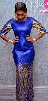 Livré avec du tissu pour une cravate. Tenue Bazin Ricche Habillee African Attire African Print Fashion Dresses African Dresses For Kids