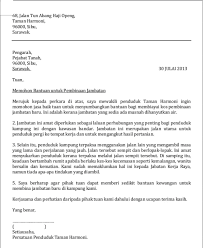 Contoh Surat Rasmi Aduan Rayuan Permohonan Kerja Format Terkini Portal Cikgu
