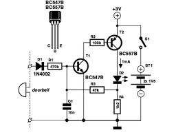 This electronic doorbell is essentially a small wav file player based around an atmega328p. Doorbell Memory Circuit Diagram Eeweb
