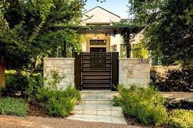 More images for mid century driveway gate » Home Improvement Archives Landscaping Austin Modern Gate Front Gate Design