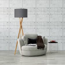 Ideal for lounges, hallways, bedrooms and other areas around the. Oak Tripod Floor Lamp With Cotton Earth Grey Shade R S Robertson