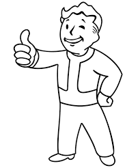 All you need is photoshop (or similar), a good photo, and a couple of minutes. Fallout 4 Coloring Pages Best Printable Coloring Pages