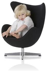 Yolk Chair Contemporary Kids Chairs By Little Nest Kids Chairs Egg Chair Modern Kids Furniture