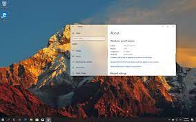 If you are on the 20h2 version of. Windows 10 Version 1909 November 2019 Upate All New Features And Changes Pureinfotech
