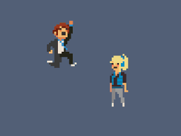 Rocketbank Characters Jump Cycle Pixelart Pixel Art Characters Pixel Characters Pixel Art