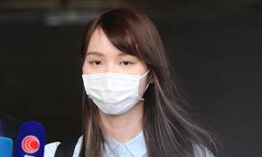 周庭（アグネス・チョウ）、大学生。 chow ting agnes, university student. Hong Kong Police Arrest Activist Agnes Chow Under National Security Law