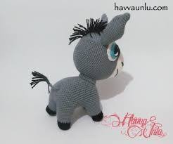 Amigurumi Esek Yapilisi Ile Ilgili Gorsel Sonucu Esek Amigurumi Oyuncak