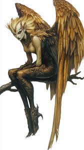 Distinguishing between sirens and harpies in mythology and D&D