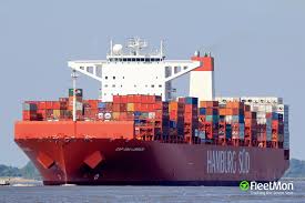 Vessel Cap San Lorenzo Container Ship Imo 9622227 Mmsi 219096000