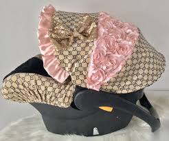 Designer Infant Car Seat Covers Baby Car Seat Covers Luxury Car Seat Covers Fancy Sequin Designer Inspired Ca Baby Car Seats Infant Car Seat Cover Car Seats