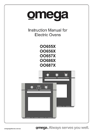 Learn how to do just about everything at ehow. Omega Oven Manual Manualzz